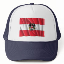 AUSTRIA COAT OF ARMS TRUCKER HAT
