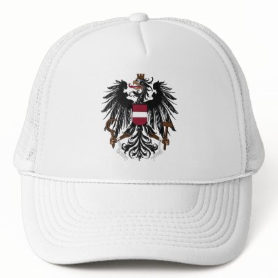 Austria Coat of Arms Hat by FlagTshirts