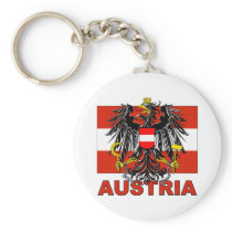 Austria Coat of Arms Key Chains