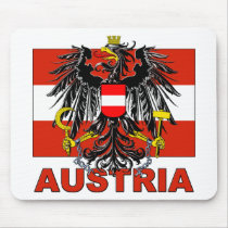 Austria Coat of Arms Mouse Pad