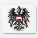Austria Coat of Arms Mousepad