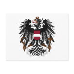 Austria Coat of Arms Postcard
