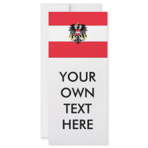Austria Coat of Arms rack cards by flagshirts Austria Coat of Arms rack cards