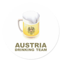 Austria Drinking Team stickers
