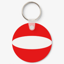 Austria Fisheye Flag Keychain by FlagAndMap Austria Fisheye Flag Keychain