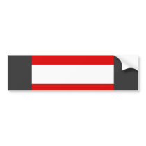 Austria Flag bumper stickers by coolcountry Austria Flag bumper stickers