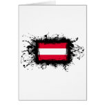 Austria Flag Greeting Card