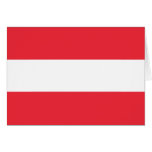 Austria Flag Card
