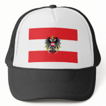 Austria Flag Trucker Hats
