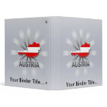 Austria Flag Map 2.0 Binder