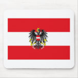 Austria Flag Mousepad