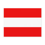 Austria Flag Postcard