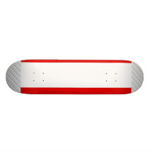 Austria Flag Skateboard