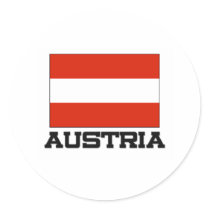 Austria Flag stickers