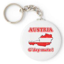 Austria - G'day mate ! Keychains