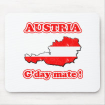 Austria - G'day mate ! Mouse Pad