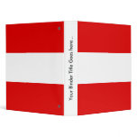 Austria High quality Flag Binder