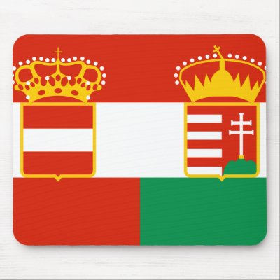 Austria Hungary 1869 1918, Hungary Mouse Pad by bestflag
