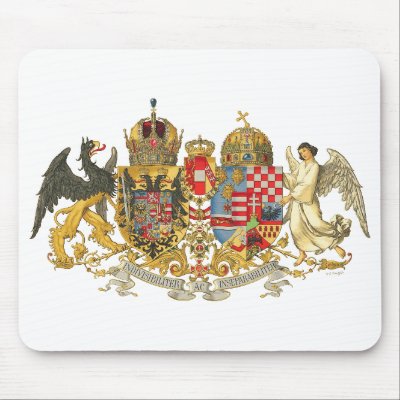 Austria-Hungary (1915-18) - Coat Of Arms Mouse Pads by LisasLair