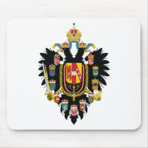 Austria Hungary Coat of Arms (1894-1915) Mouse Mat
