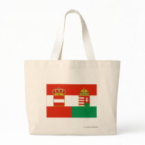 Austria-Hungary Flag (1869-1918) Canvas Bags