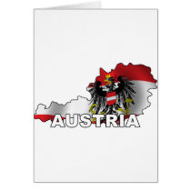 Austria Map Cards