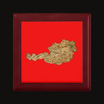 Austria Map Gift Box gift boxes
