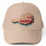 Austria Map Hat