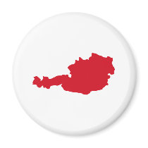 Austria Map magnets