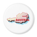 Austria Map magnets by worldtees Austria Map magnets