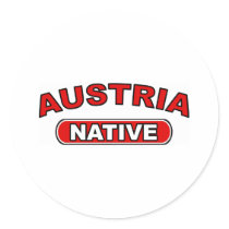 Austria Native stickers