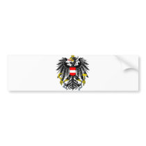 Austria Official Coat Of Arms Heraldry Symbol Bumper Stickers