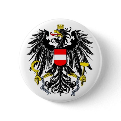 Austria Official Coat Of Arms Heraldry Symbol Pin by inquester