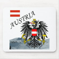 Austria - Osterreich mousepads by pinart Austria - Osterreich mousepads