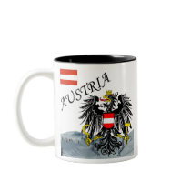 Austria - Osterreich mugs by pinart Austria - Osterreich mugs
