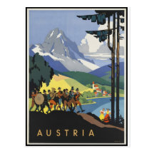Austria Postcard