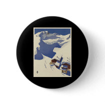 Austria Ski lodge in the Alps Pin