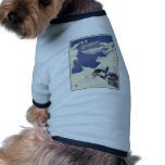 Austria Ski lodge in the Alps Pet T Shirt