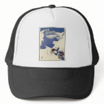 Austria Ski lodge in the Alps Trucker Hat