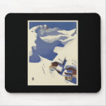 Austria Ski lodge in the Alps Mousepads
