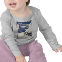 Austria Ski lodge in the Alps Tee Shirt