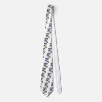 Austria Ski lodge in the Alps Custom Tie