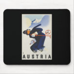 Austria Ski Mouse Pads