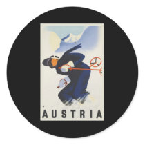 Austria Ski Sticker