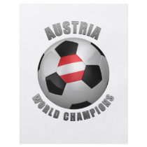 AUSTRIA SOCCER CHAMPIONS FLYERS