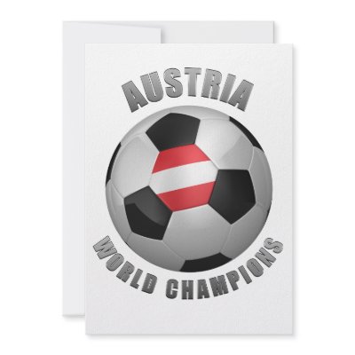 AUSTRIA SOCCER CHAMPIONS PERSONALIZED INVITES by casi_reisi