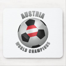 AUSTRIA SOCCER CHAMPIONS MOUSEPADS
