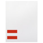Austria Square Flag Customized Letterhead