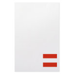 Austria Square Flag Custom Stationery