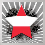 Austria Star Posters